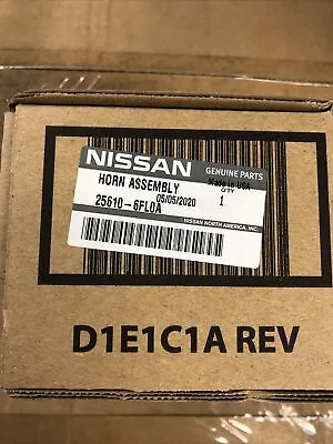 OEM Genuine Nissan High Note Horn 25610-6FL0A Brand New • $17.95