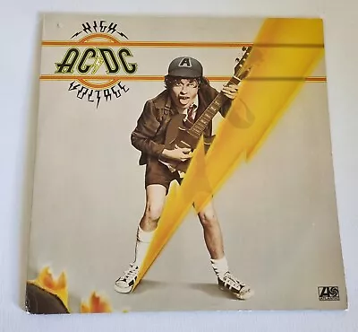 AC/DC High Voltage LP Album France 1979 Vinyl Record  • $90
