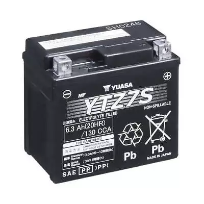 Yuasa YTZ7S (WC) 12V Factory Activated High Performance MF VRLA Battery • £121.99