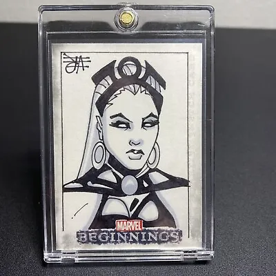 2012 Upper Deck Marvel Beginnings Series 2 X-Men Storm Sketch Card 1/1 • $60