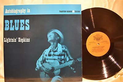 Lightnin' Hopkins 'Autobiography In BLUES' LP • $4.95