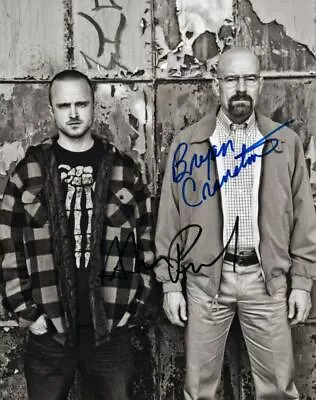 Bryan Cranston Aaron Paul Signed 8x10 Photo Picture Autographed Pic Includes COA • $70.75