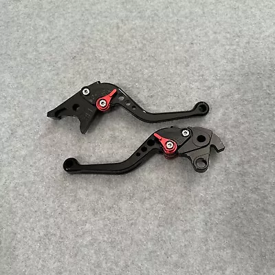MZS Black Motorcycle Brake Clutch Levers  18/H626 With CBR600RR PC37 2003-2006 • $30