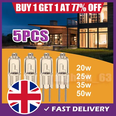 5PCS G4 Halogen Capsule LED Light Bulb Replace Bulbs Lamps AC 2Pin - 12V 20W-50W • £3.09