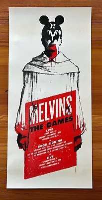 RARE MELVINS Aesthetic Apparatus SIGNED 102/175 Screen Printed Gig Poster Show • $90