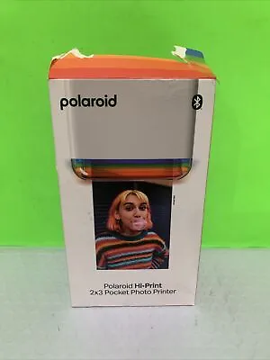 Polaroid Hi-Print Bluetooth 2x3 Pocket Photo Printer - 9046 Open Box • $49