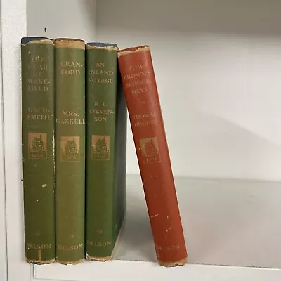 Good Collection Of 4 Nelson Classics With Dustjackets H3 • £14.99