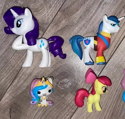 Lot Of 4 My Little Pony MLP Blind Bag Mini MLP FIM Mini Figures Keychain • $9.99