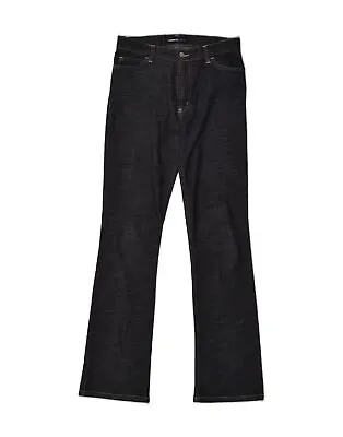 CERRUTI 1881 Mens Bootcut Jeans W28 L31  Navy Blue Cotton AU07 • £21.12