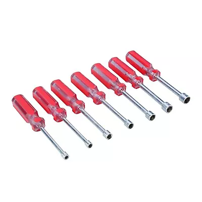 7pc Hollow Shaft Metric Nut Driver Set 5mm-12mm • $12.99