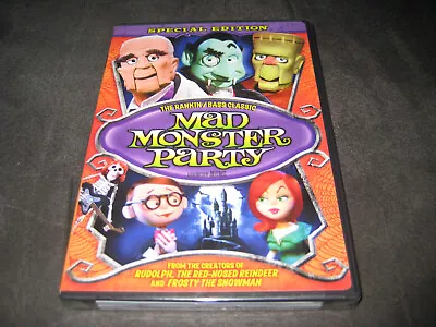 Mad Monster Party ? ( Dvd 2012) Brand New - Nr - Fs - Animated -family- Comedy • $9.99
