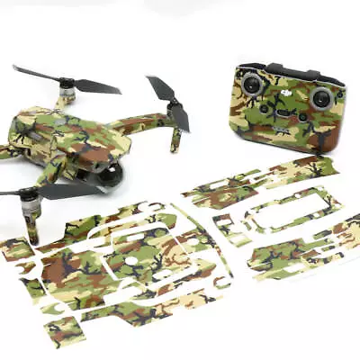 $37.50 • Buy Green Camo Drone Skin Wrap Stickers Decal For DJI Mavic Air 2
