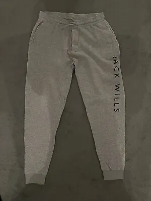 Men’s Grey Jack Wills Jogging Bottoms - Size Medium • £14.75