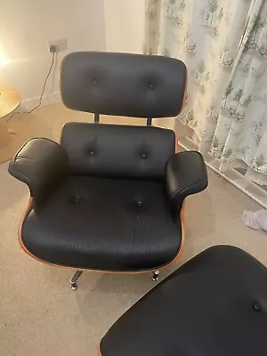 Eams Lounge Chair And Ottoman • £300