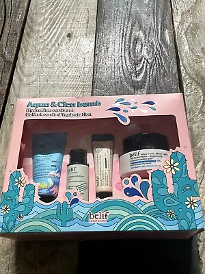 Belif Aqua & Cica Bomb Hydration Oasis 4-PIECE Set • $21.59