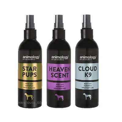 £8.59 • Buy Dog Puppy Cologne, Perfume, Deodorant Spray, 150ml Animology