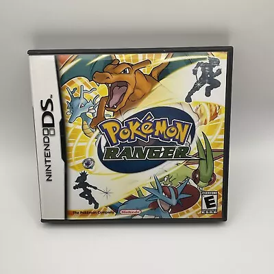 Pokemon Ranger (Nintendo DS NDS 2006)  CIB Authentic Working All Inserts • $50