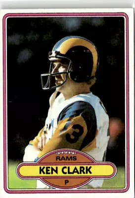 1980 Topps #43 Ken Clark • $1.50