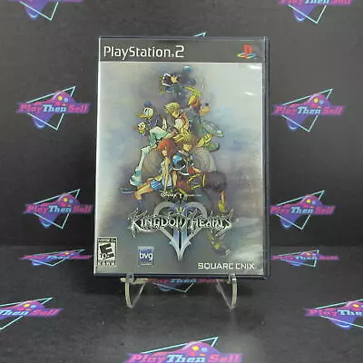 Kingdom Hearts II PS2 PlayStation 2 + Reg Card - Complete CIB • $32.95