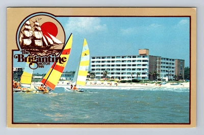 $7.99 • Buy Myrtle Beach SC- South Carolina, The Brigantine Motor Inn Vintage C1982 Postcard
