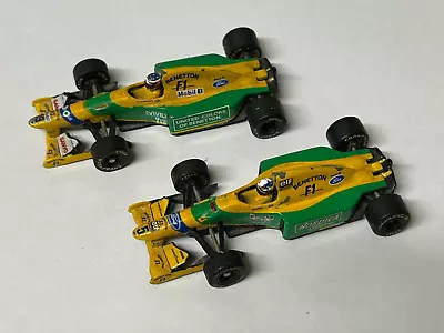 Micro Champs Michael Schumacher Collection. Benetton Ford B193 & B192 • £6.99