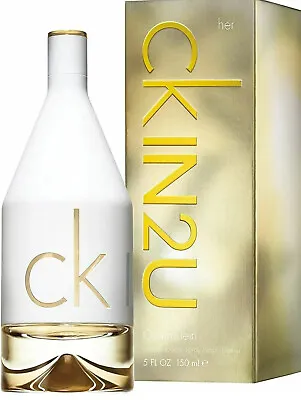 New! Calvin Klein Ckin2u Her 150ml Eau De Toilette Woman’s Fragrance ! • £15.50