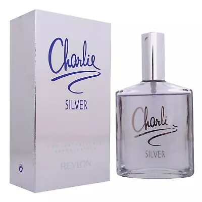 Revlon Charlie Silver EDT Eau De Toilette For Women Her 100ml Spray - New • £6.99