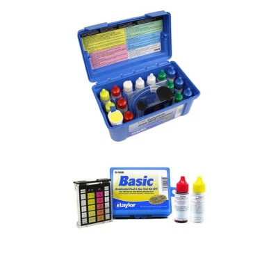 $138.99 • Buy Taylor K2006 Complete Swimming Pool Chlorine Test Kit W/ Additional Basic Kit