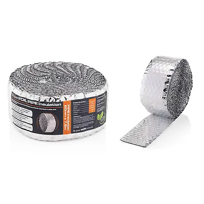 £3.99 • Buy RadPack Pipe Wrap Multipurpose Wrap Aluminium Foil Tape SuperFOIL
