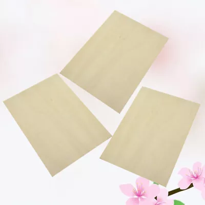  3 Pcs Bamboo Student Art Drawing Pad Sketching Board For Artists • £18.38