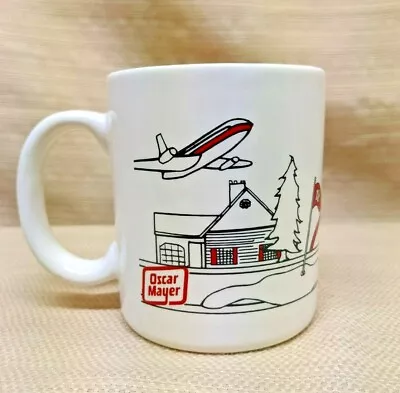 Vintage 1987 Oscar Mayer The Magic Years Retirement Gift Coffee Mug Cup • $8.99