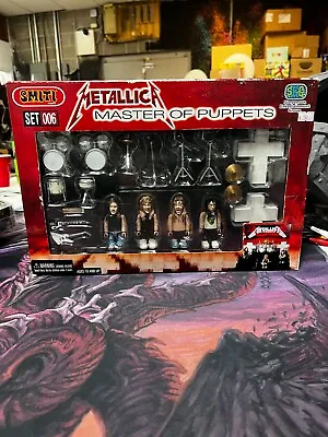 NEW- Metallica MASTER OF PUPPETS Action Figure Set 006 SMITI Playset S.E.G. 2004 • $100