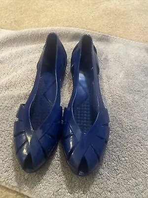 RARE VINTAGE Jelly Sandals ShoesCalciplas Size7 USA 24 Mex Very Good Condition • $9.35