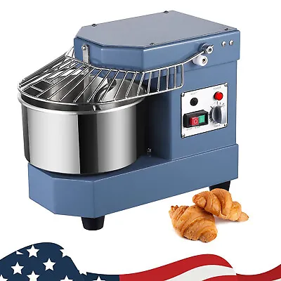 8QT 450W Commercial Dough Mixer Food Mixer For Bakery Pizzeria Dual Rotating • $489.97