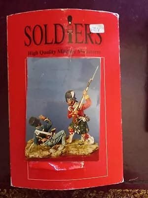 93rd Highlander Vignette  Balaclava  Crimea 1854 - Soldiers 54mm Metal Kit • £25