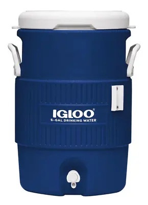 Heavy-Duty Beverage Cooler W/Drip-Resistant Spigot Portable Dispenser 5-Gallon • $49.45