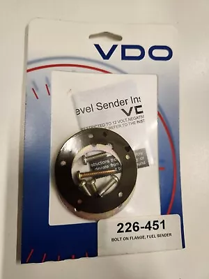 VDO 226-451 Bolt On Flange Fuel Sender • $20