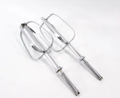 Original Vtg Sunbeam Mixmaster Beaters Model 10 Long Shaft • $24.95