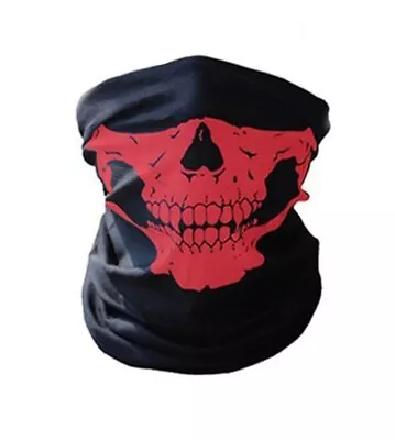 Skull Bandana Mask Fishing Headband Balaclava Motorcycle Scarf Neck Skeleton  • $6.99