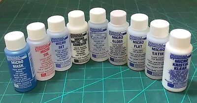 MICROSCALE Varnish Decal & Masking Solutions Foil Kristal Klear. 1fl.oz • £5.49