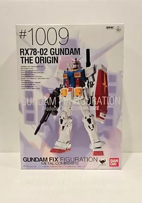 G.F.F. Metal Composite Gundam Fix Figuration THE ORIGIN RX78-02 #1009 Bandai  • $224.95