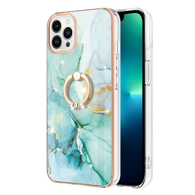 Anti Fall Rigid Gel Armor Snap On Case Cover Stand Ring For Iphone Moto Samsung • $7.33