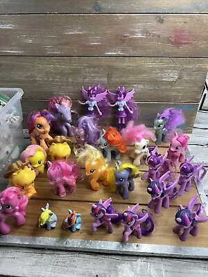Lot Of 24 My Little Pony MLP Figures Different Sizes Some McDonald’s SEE PHOTOS • $24.49