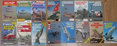 15 X Ian Allan Military Aircraft Markings Book -job Lot • £19.95