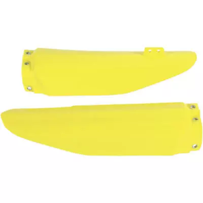 UFO Fork Guards 01-12 RM Yellow #SU03907102 Fits Suzuki RM85/RM85L • $35.88