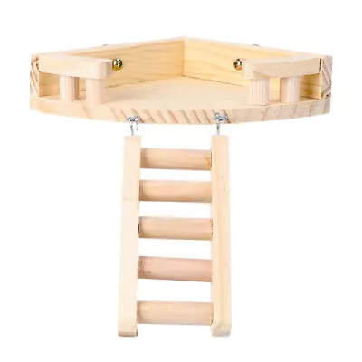  Ladder Hamster Toy Playing Squirrel Pet Accessories Parrot Toys • £14.99