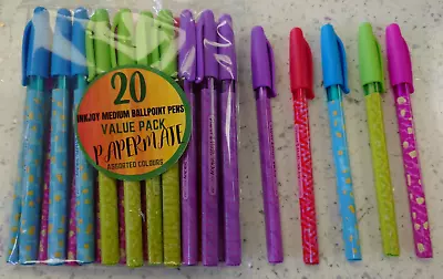 Papermate Inkjoy Pens Pack Of 20 Candy Colours (5 Colours 4 Of Each) • £2.99