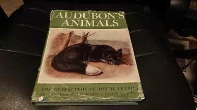 1954 Audubon’s Animals The Quadrupeds Of North America By Alice Ford HC DJ • $9.99