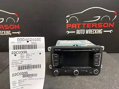 2011 Vw Tiguan Radio Stereo Am Fm Cd Dvd Navigation Id 1k0035274b • $250