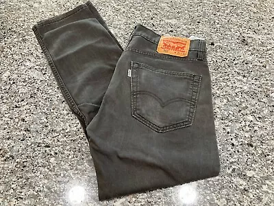 Levis Men's 502 Taper Fit Jeans. Black 31 X 30 Actual Meas 31x27. • $15.99